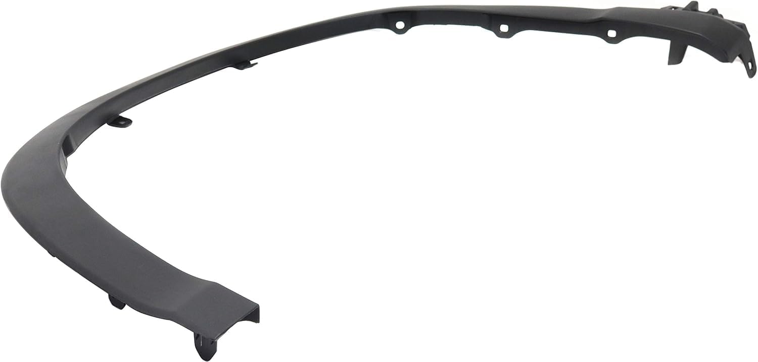 Front Wheel Opening Molding Left Driver Side Direct Replacement Compatible with 2014-2019 Toyota Highlander TO1290105 750860E010