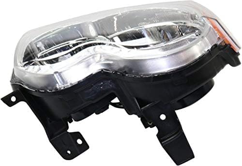 Set Of 2 Front Head Light Assembly Left Driver & Right Passenger Side Direct Replacement Compatible With 2005-2007 Jeep Grand Cherokee CH2502160 CH2503160 55156351AK 55156350AK
