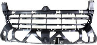 Front Bumper Center Grille Primed Plastic Direct Replacement Compatible With 2011-2014 Porsche Cayenne PO1036107 95850568301