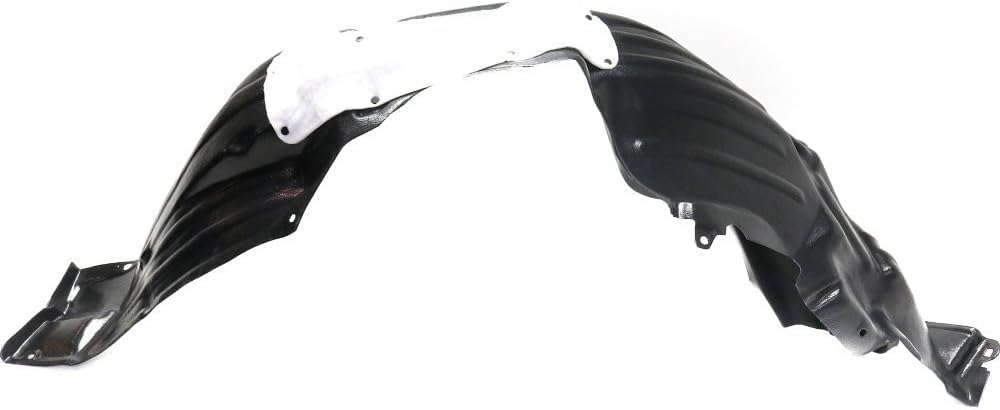 Front Fender Liner Left Driver Side Direct Replacement Compatible With 2015-2017 Toyota Sienna TO1248203 5380608030