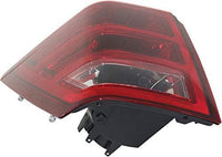 Set Of 2 Tail Light Lens and Housing Plastic Left Driver & Right Passenger Side Direct Replacement Compatible With 2005-2006 Jeep Grand Cherokee CH2801159 CH2800159