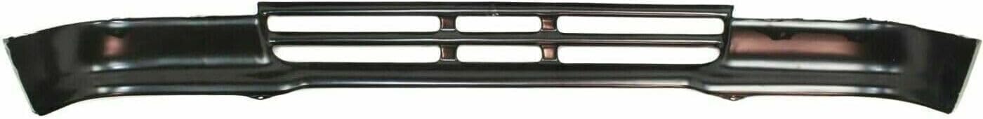Front Grille Chrome Shell Black Insert + Lower Valance Primed + Head Light Door Bezel Left Driver & Right Passenger Side Direct Replacement Compatible With 1992-1995 Toyota Pickup