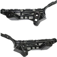 Set Of 2 Front Bumper Retainer Bracket Plastic Left Driver & Right Passenger Side Direct Replacement Compatible With 2014-2018 Mazda 3 MA1033110 MA1032110 BHN1500T1F BJS7500T1C