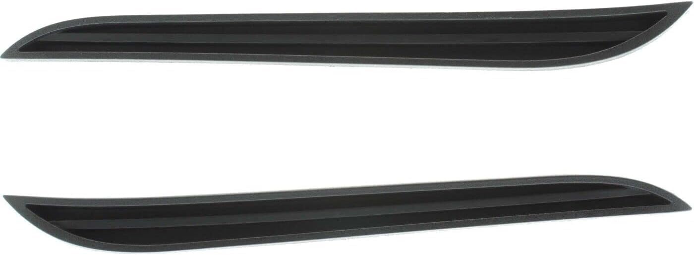 Set of 2 Front Lower Bumper Bracket Left Driver & Right Passenger Side Direct Replacement Compatible with 2017-2019 Hyundai Santa HY1033113 HY1032113 86558B8AA0 86557B8AA0