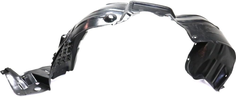 Front Fender Liner Right Passenger Side Direct Replacement Compatible With 2013-2015 Lexus RX350 / RX450h LX1249120 538050E060