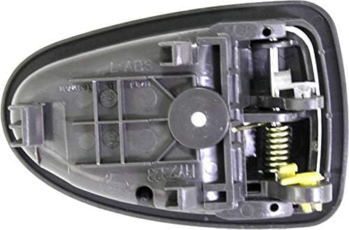 Front Or Rear Interior Door Handle Left Driver Side Direct Replacement Compatible with 2000-2006 Hyundai Accent HY1352112 8261025000