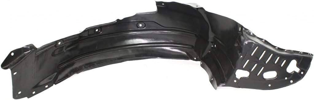 Front Fender Liner Left Driver Side Direct Replacement Compatible With 2009-2011 Acura TL AC1248125 74151TK4A00