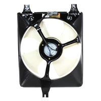 Front A/C Condenser Single Cooling Fan Assembly Plastic Left Driver Side Direct Replacement Compatible with 1998-2002 Honda Accord HO3113106 38605PAAA01