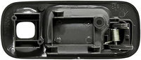 Front Or Rear Interior Door Handle Gray Plastic Left Driver Side Direct Replacement Compatible with 1992-1995 Honda Civic HO1352112 72160SR4A02ZA