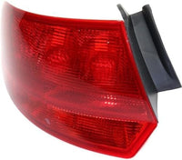 Set Of 2 Tail Light Outer Lens And Housing Right Passenger & Left Driver Side Direct Replacement Compatible With 2006-2008 Audi A3 / Quattro AU2801108 AU2800108 8P4945095H 8P4945096H