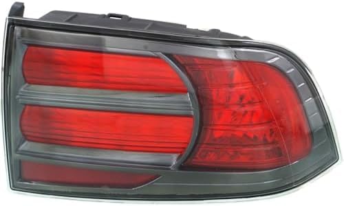Set Of 2 Tail Light Lens And Housing Right Passenger & Left Driver Side Direct Replacement Compatible With 2007-2008 Acura TL AC2818108 AC2819108 33551SEPA21 33501SEPA21
