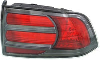 Set Of 2 Tail Light Lens And Housing Right Passenger & Left Driver Side Direct Replacement Compatible With 2007-2008 Acura TL AC2818108 AC2819108 33551SEPA21 33501SEPA21
