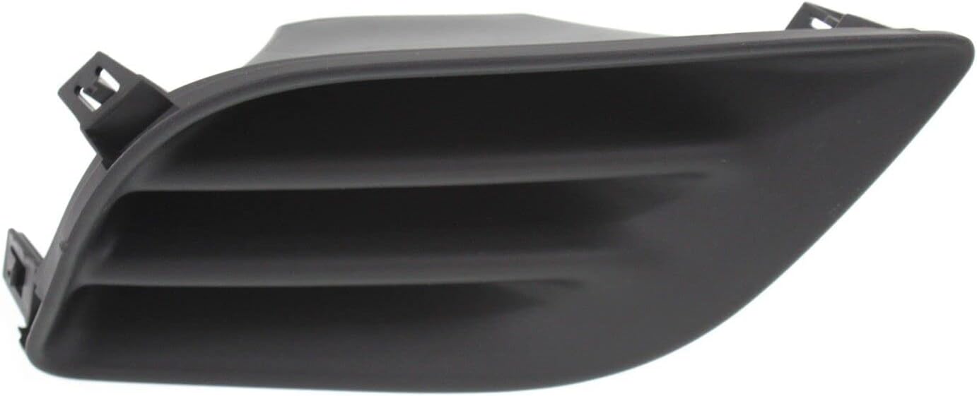 Front Fog Light Cover Textured Black Right Passenger Side Direct Replacement Compatible With 2012-2014 Nissan Versa NI1039128 622563BA0A