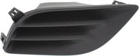 Front Fog Light Cover Textured Black Right Passenger Side Direct Replacement Compatible With 2012-2014 Nissan Versa NI1039128 622563BA0A