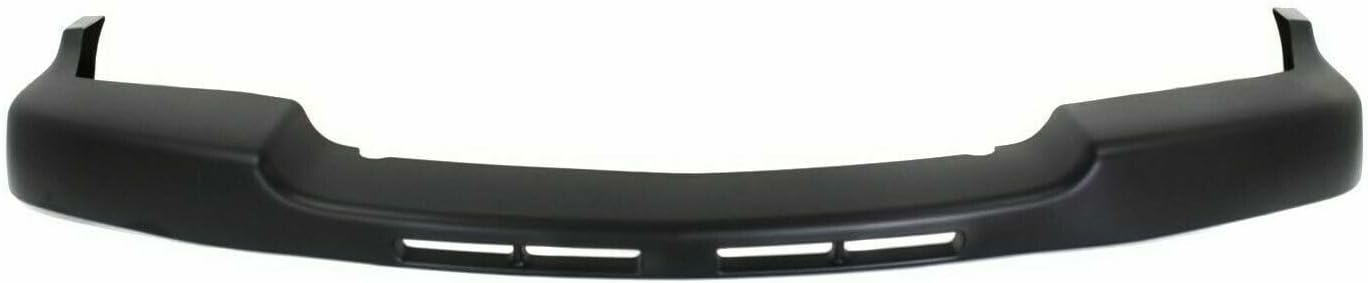 Front Bumper Upper Cover Textured + Filler Left Driver Side & Right Passenger Side Direct Replacement Compatible With 2001-2002 Chevrolet Silverado 2500HD 3500 GM1088166 GM1089166