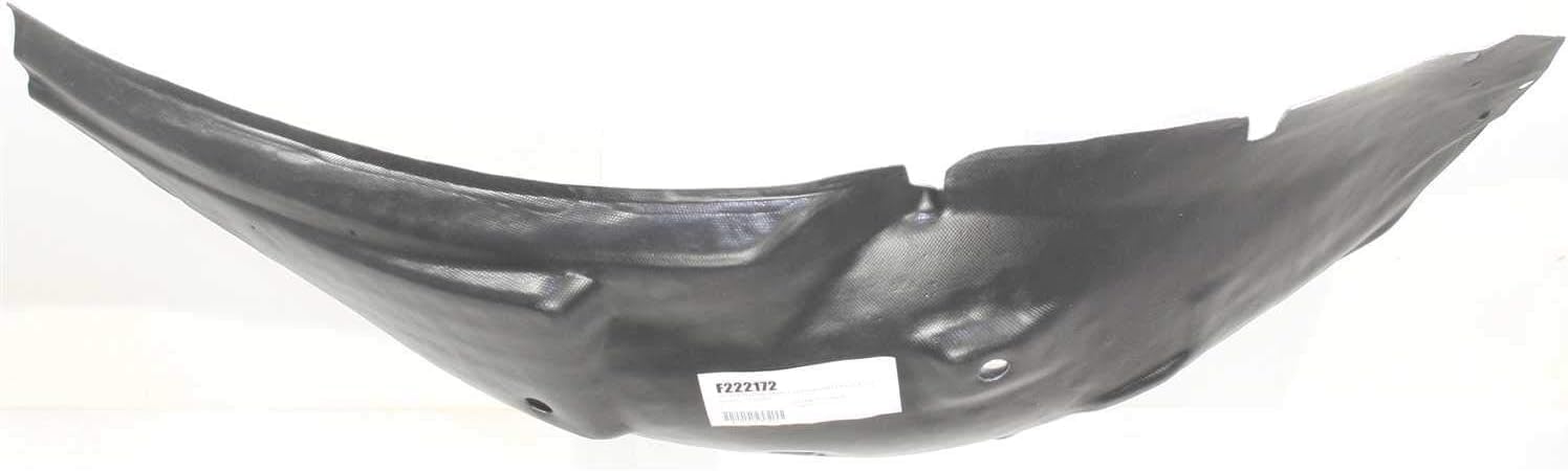 Set Of 4 Front And Rear Section Fender Liner Left Driver & Right Passenger Side Direct Replacement Compatible With 2005-2009 Ford Mustang FO1251130 FO1250129 FO1251128 FO1250127