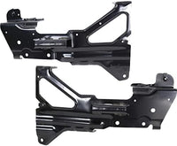 Set Of 2 Front Bumper Inner Bracket Left Driver & Right Passenger Side Direct Replacement Compatible With 2016-2019 Chevrolet Silverado 1500 GM1063113 GM1062113 84029774 84029775