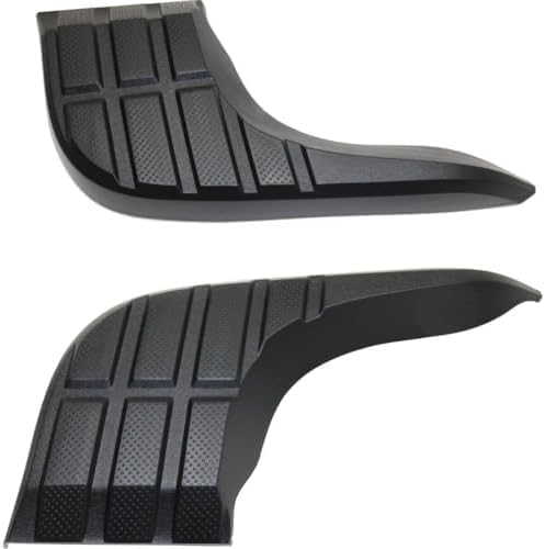 Set of 2 Rear Bumper Outer Step Pad Plastic Right Passenger & Left Driver Side Direct Replacement Compatible with 2014-2021 Toyota Tundra TO1197102 TO1196102 521630C070 521640C060