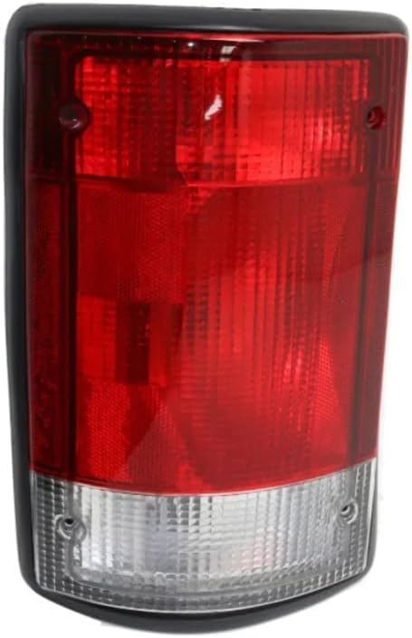 Set Of 2 Tail Light Lens And Housing Right Passenger & Left Driver Side Direct Replacement Compatible With 1995-2014 Ford E-Series / 2000-2005 Excursion FO2801114 FO2800114