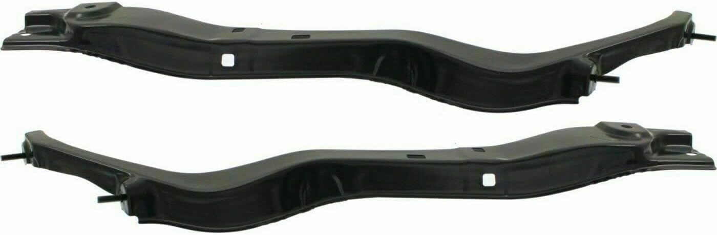 Front Bumper Brackets + Support Plastic + Outer Steel Left Driver & Right Passenger Side Direct Replacement Compatible With 2012-2015 Toyota Tacoma 5211504060 5212504020 5212604020