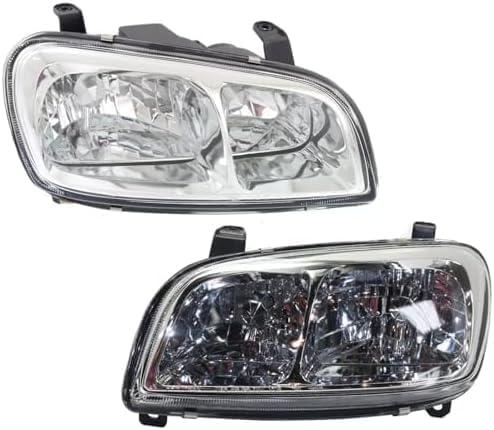 Set Of 2 Front Headlight Assembly Right Passenger & Left Driver Side Direct Replacement Compatible With 1998-2000 Toyota Rav4 TO2502125 TO2503125 8115042090 8111042090
