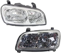 Set Of 2 Front Headlight Assembly Right Passenger & Left Driver Side Direct Replacement Compatible With 1998-2000 Toyota Rav4 TO2502125 TO2503125 8115042090 8111042090