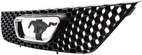 Front Grille Textured Shell And Insert Without Emblem Direct Replacement Compatible With 1999-2004 Ford Mustang FO1200357 XR3Z8200AA