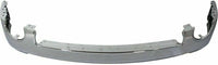 AUTOS PARTS PLUS Front Bumper Face Bar Chrome Steel + Lower Valance Air Deflector Textured with Fog Light Holes Direct Replacement Compatible With GMC Sierra 1500 2007-2013 GM1015100 GM1002833