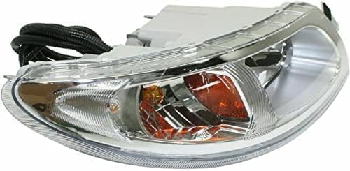 Set Of 2 Front Head Light Assembly Halogen Right Passenger & Left Driver Side Direct Replacement Compatible With 2002-2016 International 4000 Series HD IH2502100 IH2503100 3574387C93