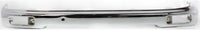 Front Bumper Face Bar Chrome Steel + Lower Valance Panel Textured Direct Replacement Compatible With Toyota Tacoma 1995-1997 TO1002154 TO1095169 5210104060 5391104041