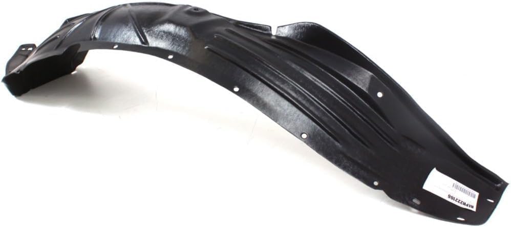 Front Fender Liner Left Driver Side Direct Replacement Compatible With 2007-2008 Honda Element HO1248129 74151SCVA90