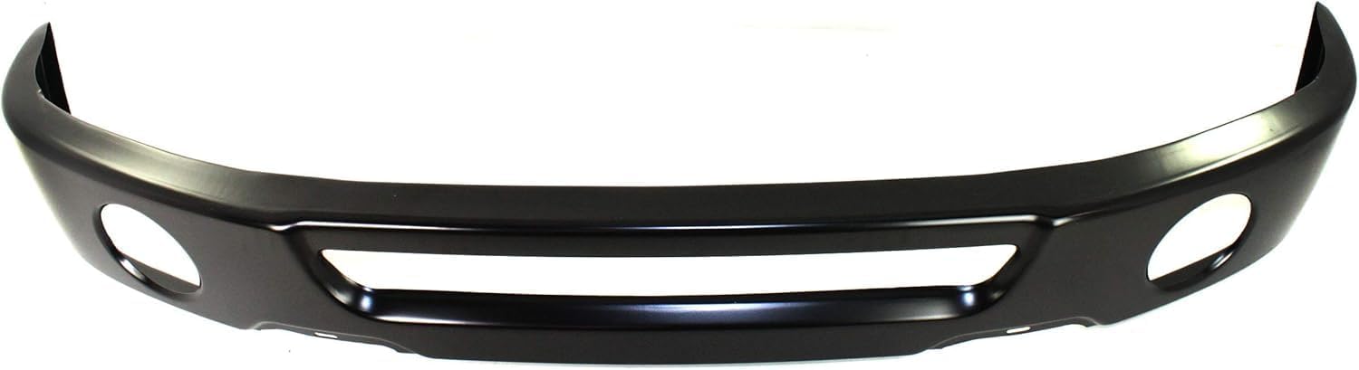 Front Bumper Face Bar Primed With Fog Lamp Holes Direct Replacement Compatible With 2006-2008 Ford F-150 FO1002401 6L3Z17757DAPTM