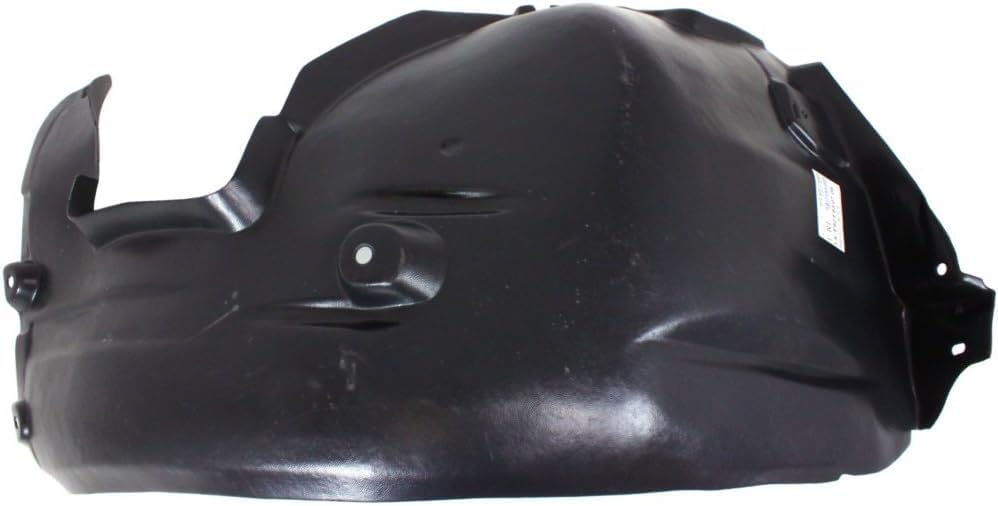 Front Fender Liner Rear Section Left Driver Side Direct Replacement Compatible With 2007-2013 BMW 3-Series BM1248100 51717154411