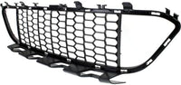 Front Bumper Center Grille Textured Plastic Direct Replacement Compatible With 2013-2019 BMW 3-Series BM1036137 51118068124