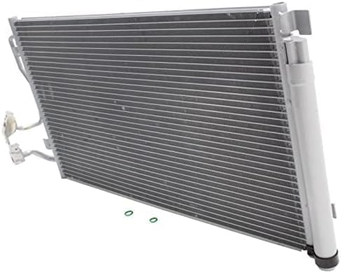 Front A/C Condenser Aluminum Core Direct Replacement Compatible With 2014-2017 BMW 2-Series / 2012-2018 3-Series / 2014-2021 i-Series BM3030133 64506804722