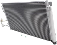 Front A/C Condenser Aluminum Core Direct Replacement Compatible With 2014-2017 BMW 2-Series / 2012-2018 3-Series / 2014-2021 i-Series BM3030133 64506804722
