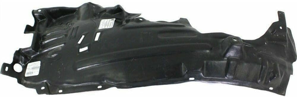 Front Fender Liner Rear Section Right Passenger Side Direct Replacement Compatible With 2003-2004 Infiniti G35 IN1249103 63842AL500