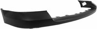 Front Bumper Chrome Steel + Upper Cover Primed + Lower Valance Air Deflector + Extension Textured Direct Replacement Compatible With GMC Sierra 1500 2007-2013 GM1015100 GM1014102