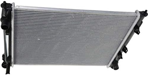 Front Radiators Aluminum Core Direct Replacement Compatible With 2016-2021 Honda Civic HO3010240 190105BAA01