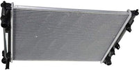 Front Radiators Aluminum Core Direct Replacement Compatible With 2016-2021 Honda Civic HO3010240 190105BAA01