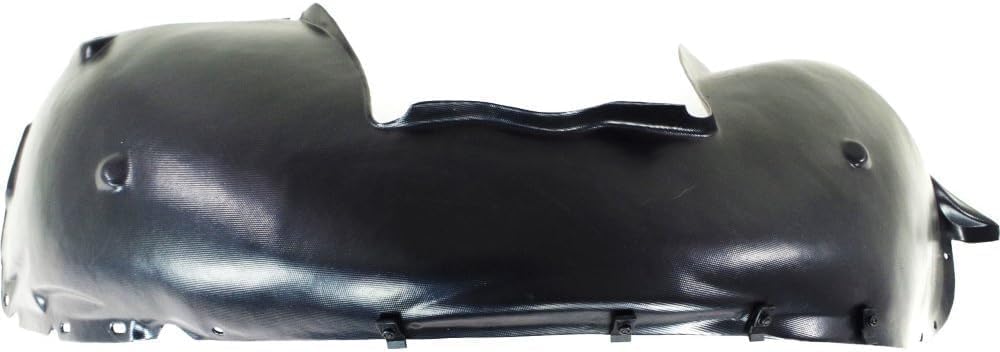 Front Fender Liner Left Driver Side Direct Replacement Compatible With 2001-2009 Volvo S60 / 2001-2007 V70 VO1248105 306556655