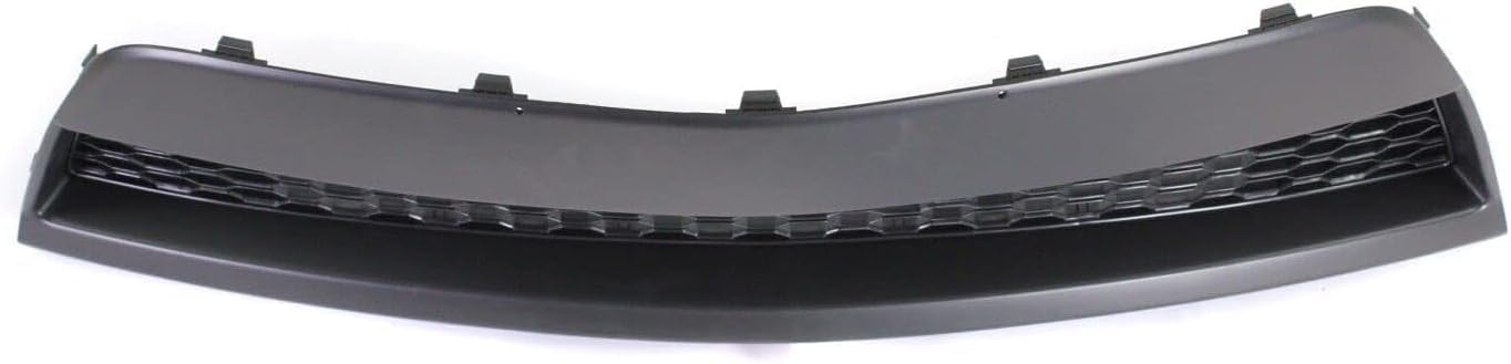 Front Bumper Grille Without Fog Light Holes Textured Plastic Direct Replacement Compatible With Kia Forte Koup 2010-2013 KI1036107 865601M300
