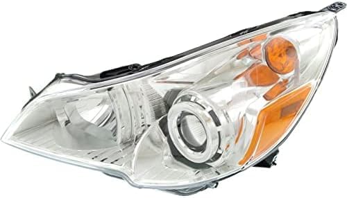 Set Of 2 Front Headlight Assembly Halogen Right Passenger & Left Driver Side Direct Replacement Compatible With 2010-2012 Subaru Legacy/Outback SU2503136 SU2502136 84001AJ00F
