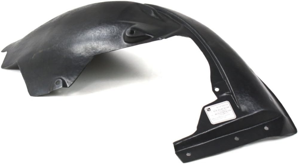 Front Fender Liner Rear Section Left Driver Side Direct Replacement Compatible With 2001-2006 Chrysler Sebring/Dodge Stratus CH1248117 4814759AD
