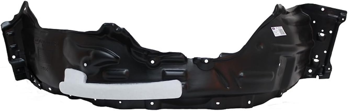 Front Fender Liner Right Passenger Side Direct Replacement Compatible With 2022-2023 Toyota Corolla TO1249252 538750A100
