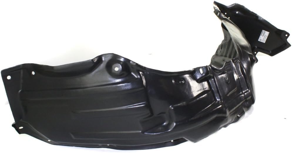 Front Inner Fender Liner Right Passenger Side Direct Replacement Compatible With 2008-2014 Lexus IS F LX1249108 5380553030