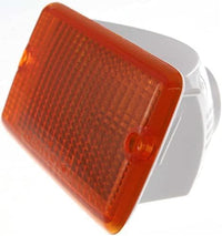 Set Of 2 Front Fender Side-Marker Lamp Lens And Housing Right Passenger & Left Driver Side Direct Replacement Compatible With 1997-2000 Jeep Wrangler CH2520131 55055020AD 55055020AE