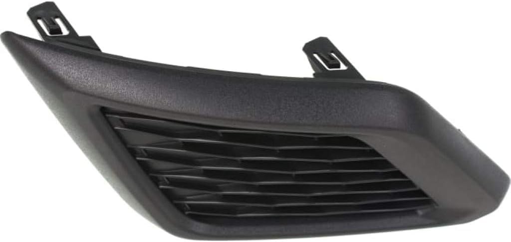Front Fog Light Cover Textured Left Driver Side Direct Replacement Compatible With 2014-2016 Nissan Rogue NI1038131 622574BA0A