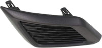 Front Fog Light Cover Textured Left Driver Side Direct Replacement Compatible With 2014-2016 Nissan Rogue NI1038131 622574BA0A