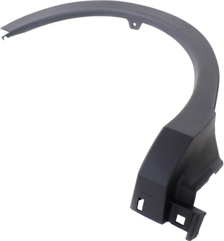 Rear Wheel Opening Molding Textured Right Passenger Side Direct Replacement Compatible with 2013-2015 Toyota RAV4 TO1791105 756050R030